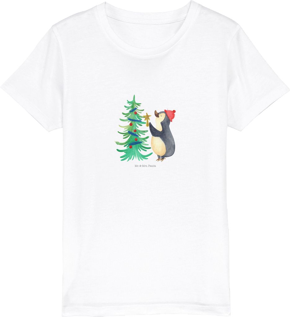Mr. & Mrs. Panda Organic Kinder T-Shirt Pinguin Produktbild 