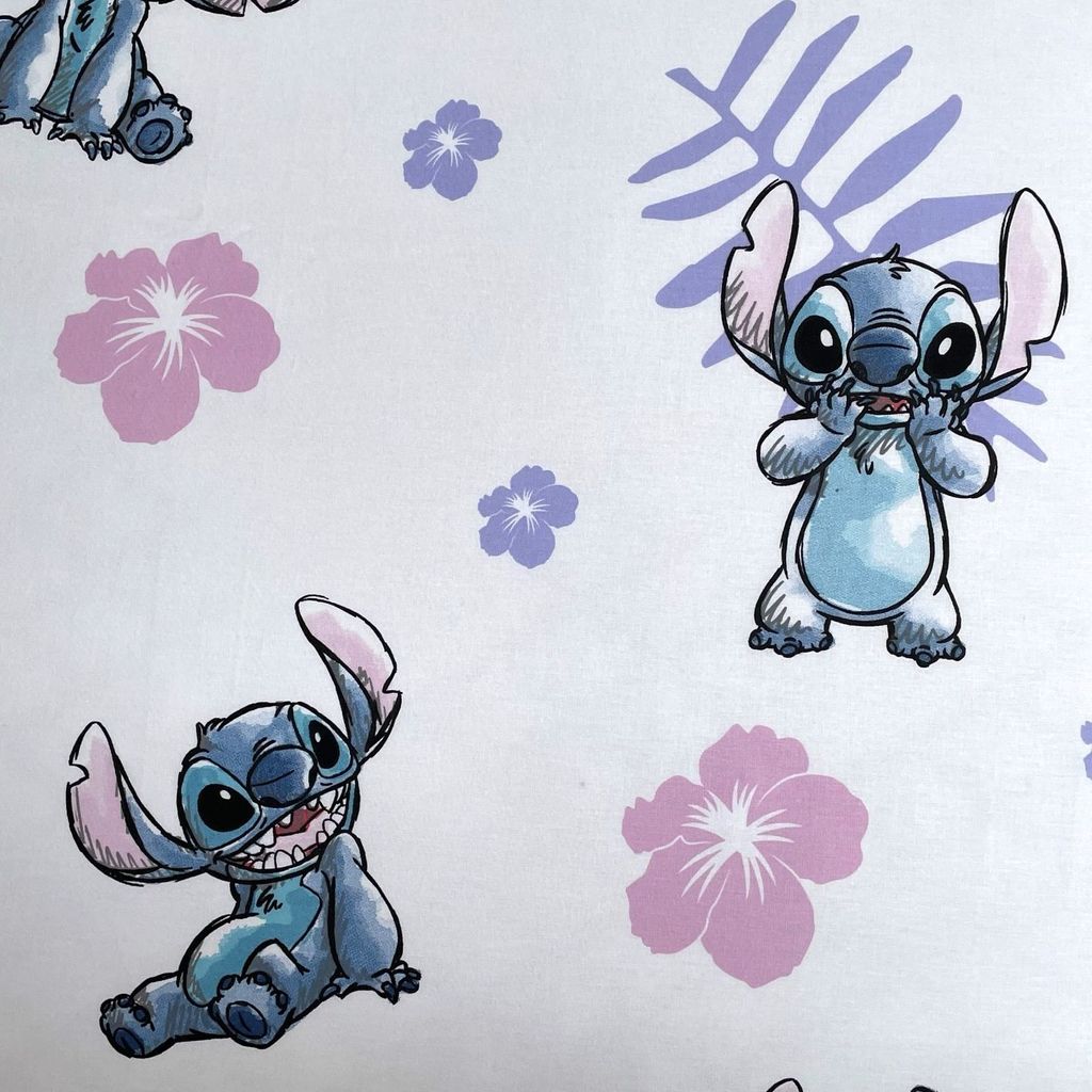 Prostěradlo Lilo and Stitch 90x200x25 cm - bavlna Obrázek produktu 4