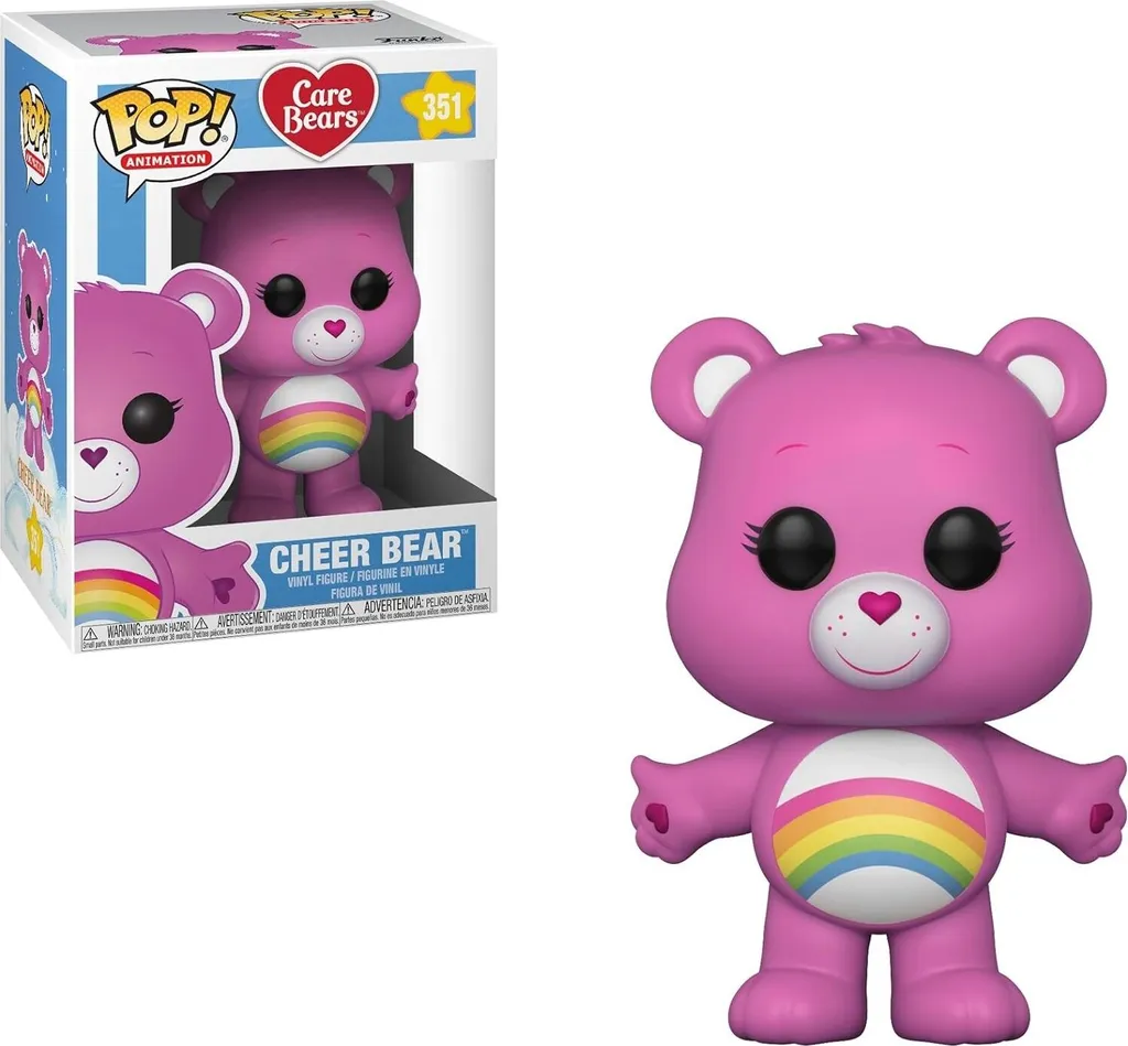 Funko Pop Hurrabärchi Jaune Touche-à-tout Oursons de la Chance en Vinyle