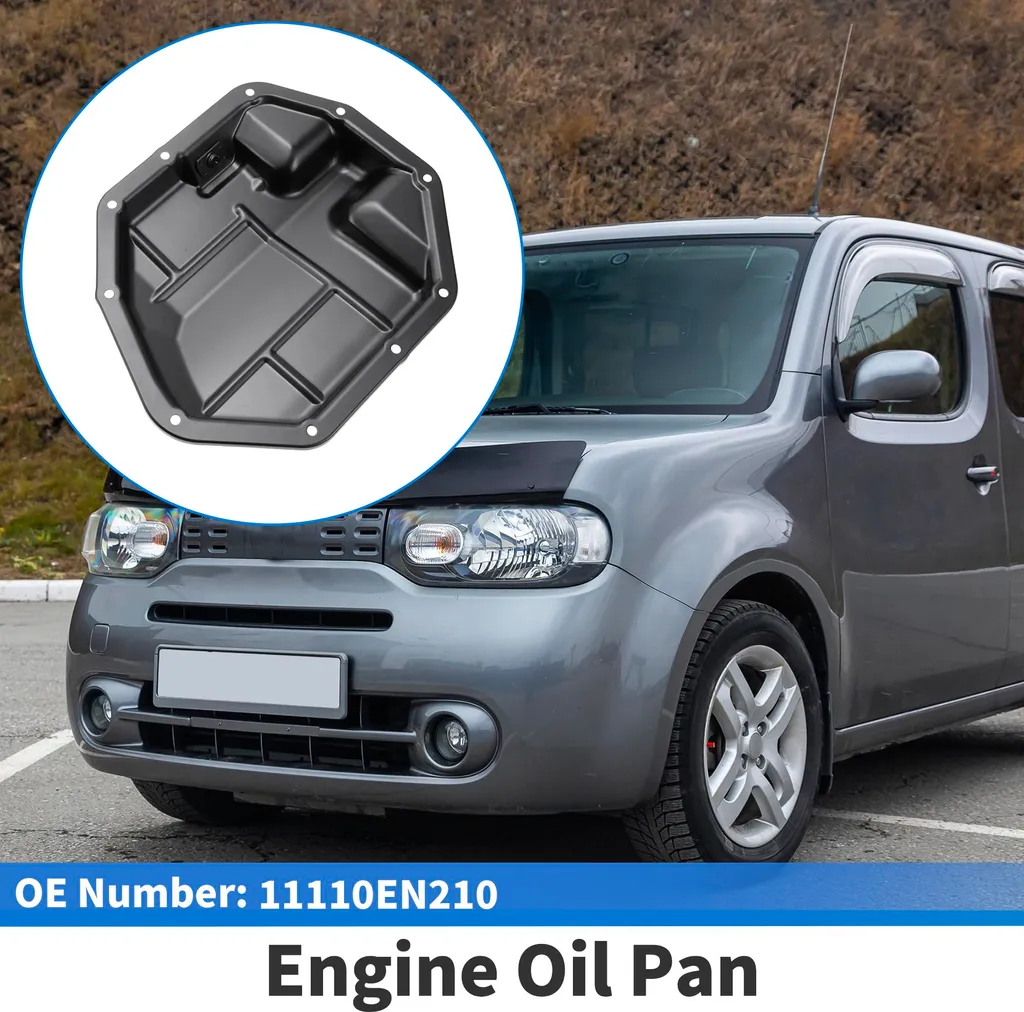 Carter de transmission Nissan Cube 2009-2014 en métal robuste noir