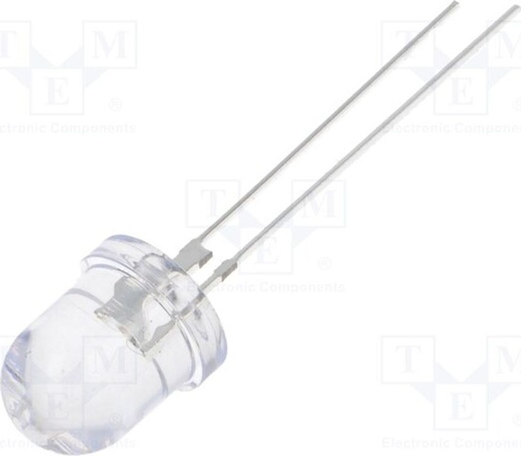 2x LED OSG58A8131P LED Dioden THT 8mm 40000÷45000mcd 8mm grün 30°