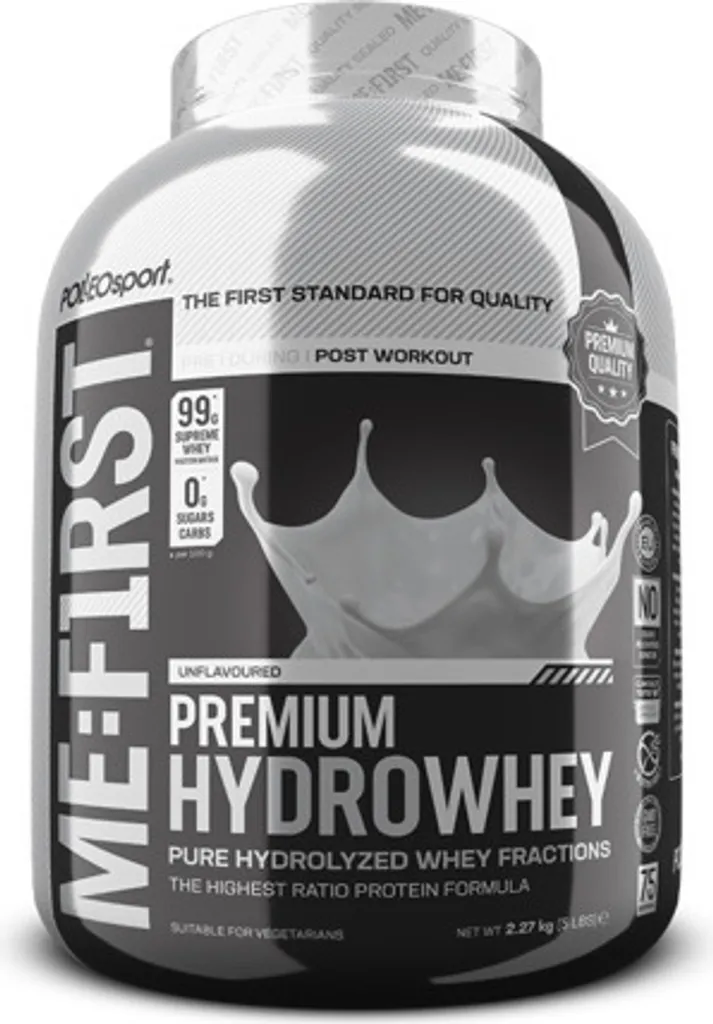 Polleo Sport Hydrowhey Premium 2,27 kg Protéine de Lactosérum Isolat Pur
