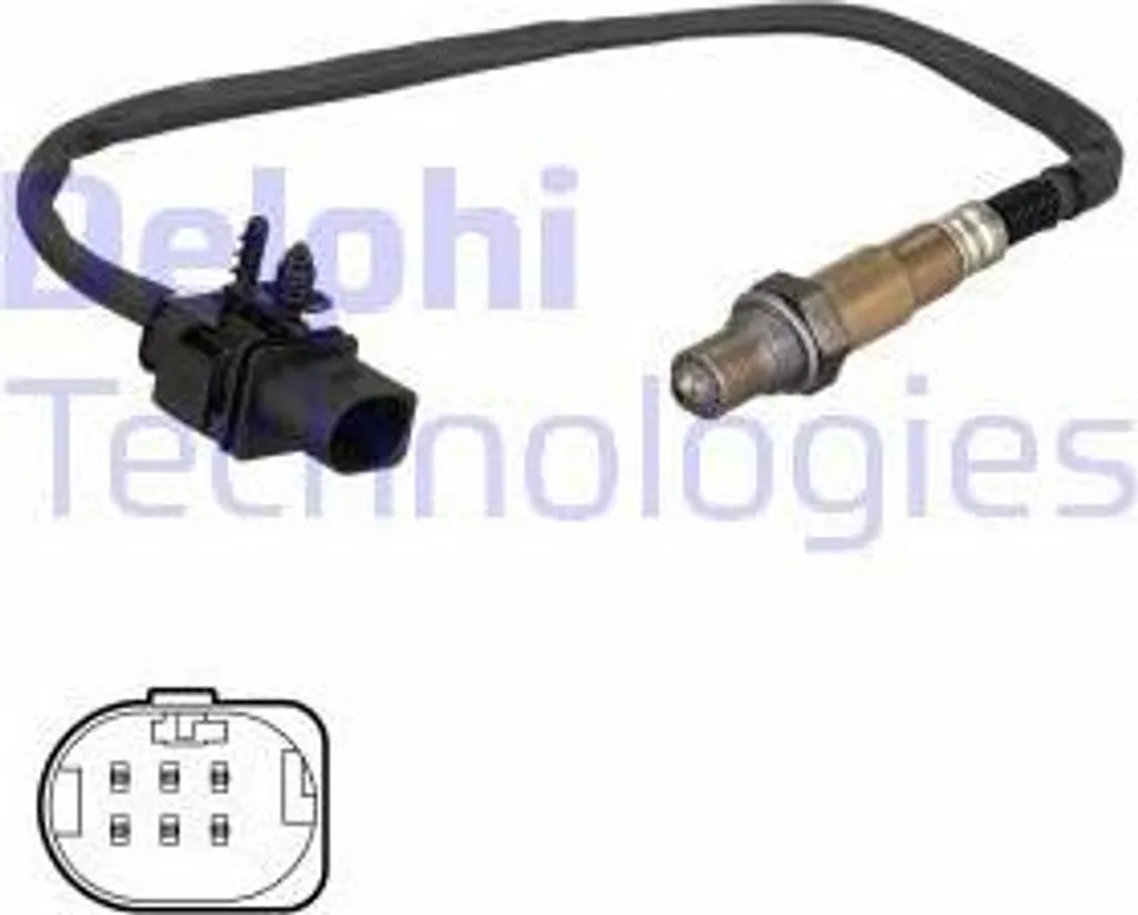 Sonde Lambda OE 1606604280 Delphi ES21327 Qualité Origine pour Boxer