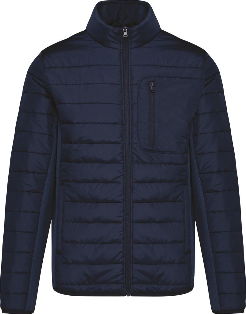 Kariban Jacke aus zwei Materialien für Herren