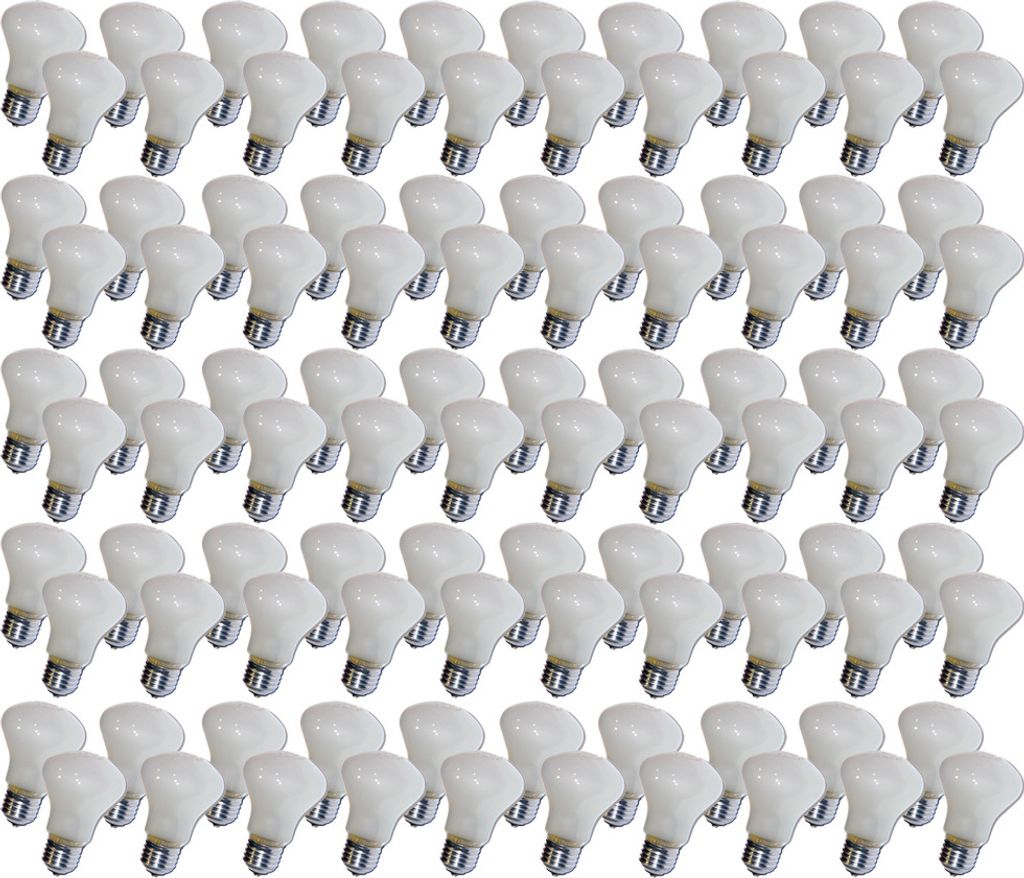 100 x Glühbirne 100W E27 MATT Glühlampe 100 Watt Krypton Glühbirnen Glühlampen Leuci