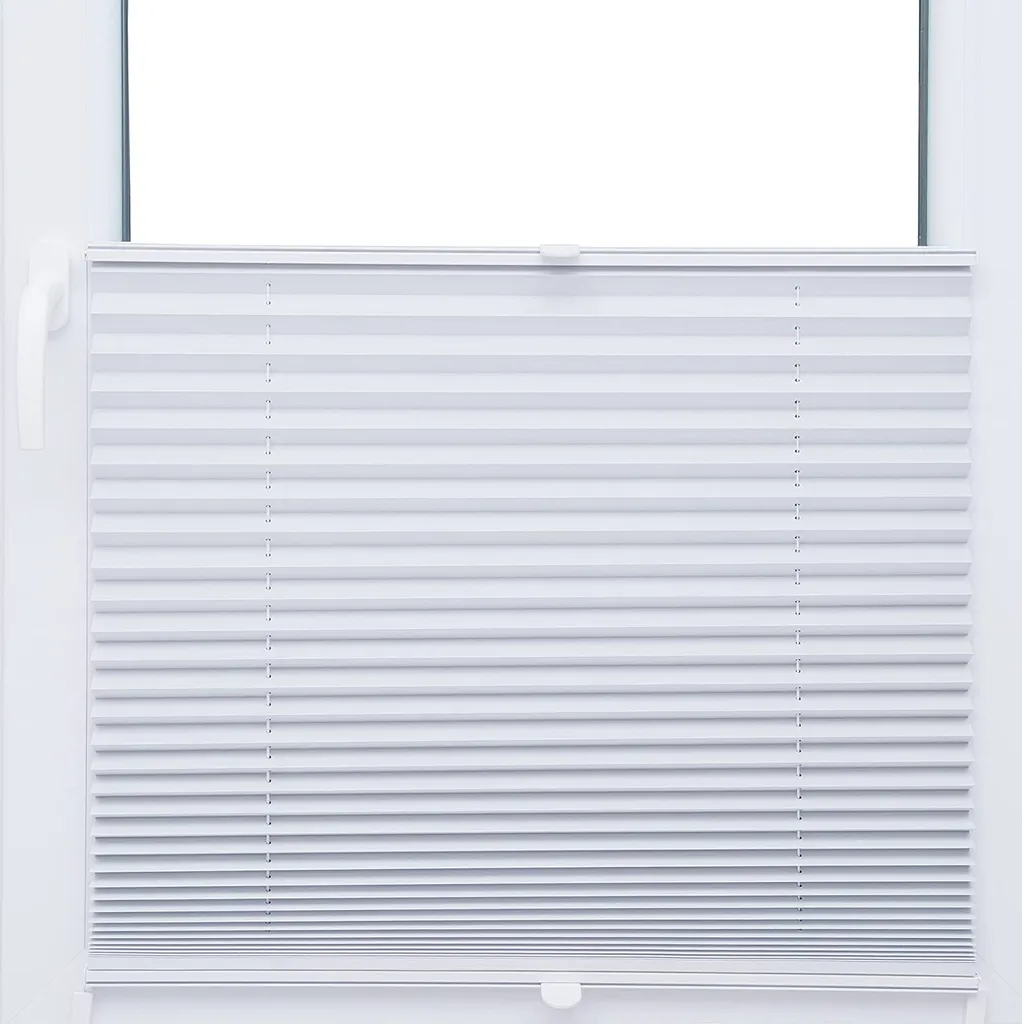 Rideau store plissé occultant 130x200 pour isolation thermique