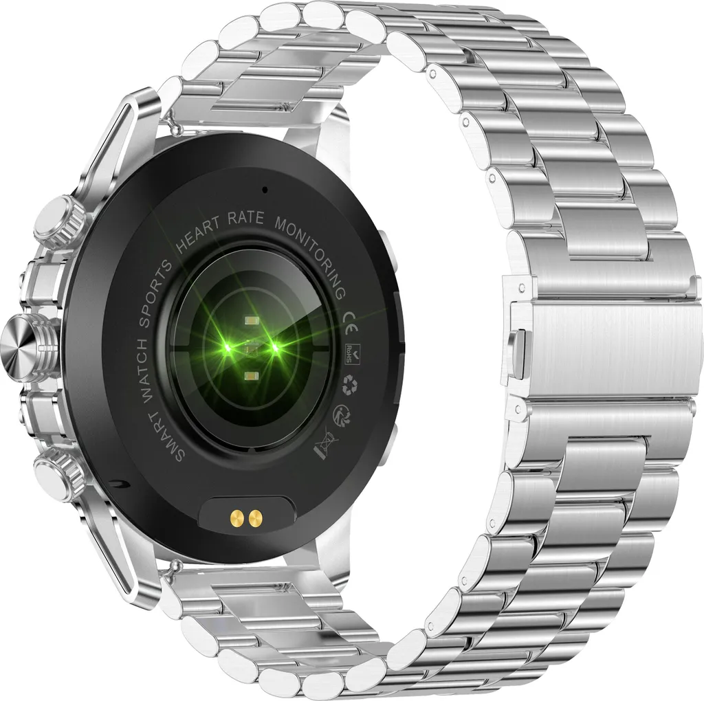 Montre connectée INF CF53 Acier Argent : tracker d'activité polyvalent