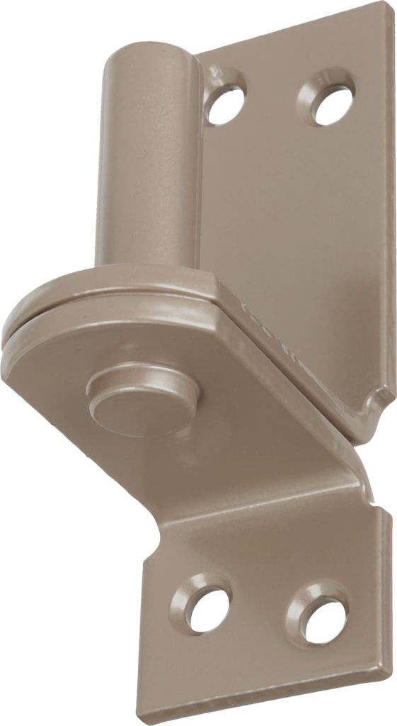 Alberts 6 x DURAVIS Kloben auf Platte DII-Haken, Stahl, blau verzinkt, in verschiedenen Trendfarben, Dornmaß-Ø 13 - 16 mm, Farbe:rostbraun, Gr...