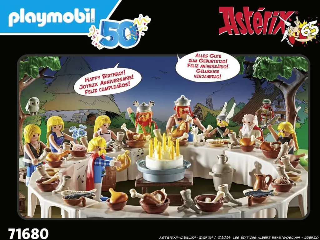 PLAYMOBIL 71680 Astérix set de figurines avec accessoires de combat - 8