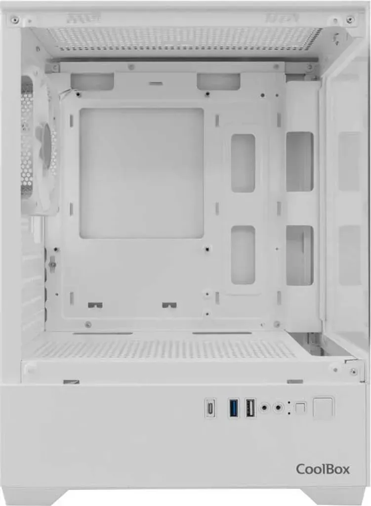 Acquista Coolbox GM200 Vision Lite: Case PC Bianco Design Moderno - 5