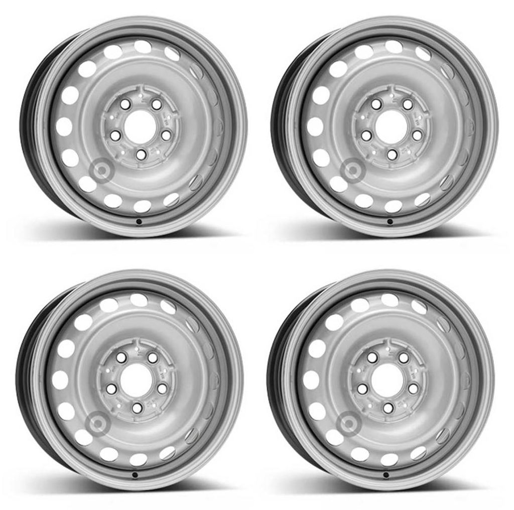 4 Stahlfelgen Alcar 9897 6.5Jx16 ET60 5x112 für Mercedes Benz Viano Vito