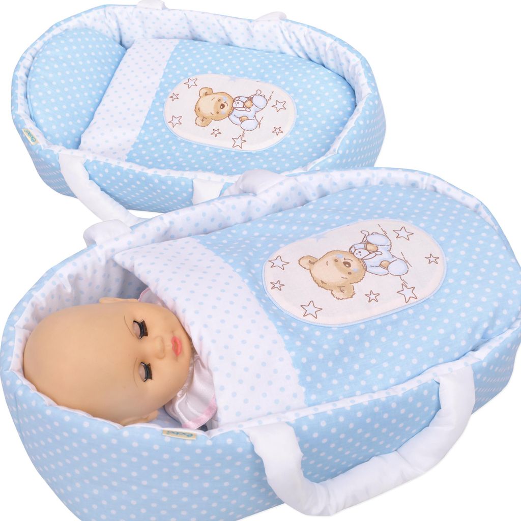 Detský nosič pre bábiku do 45 cm s odnímateľnou posteľnou Obrázok produktu 