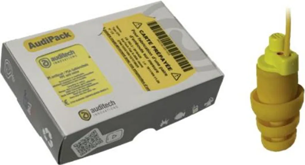 Audipack EAROW 25AI Jaune - Atténuation Acoustique Universelle pour EPI