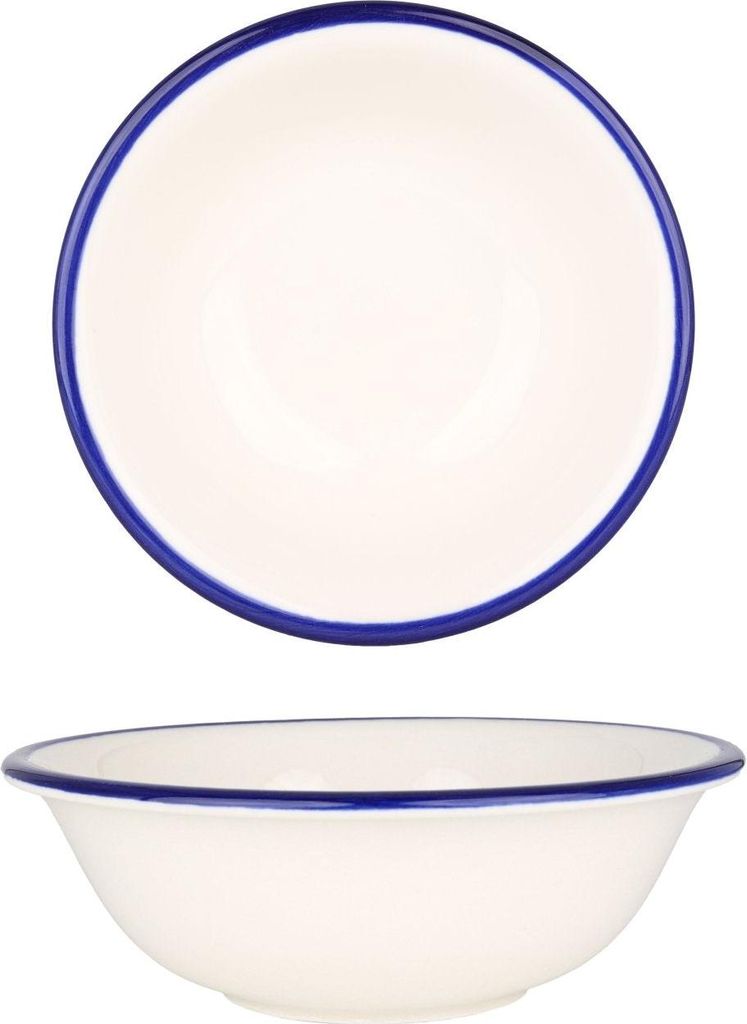 Miska Rinart - Blue Edge - Porcelana - 16 cm (400 cm3) Zdjęcie produktu 
