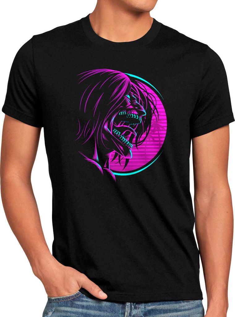 A.N.T. Eren Rage Herren T-Shirt attack anime japan manga on titan aot