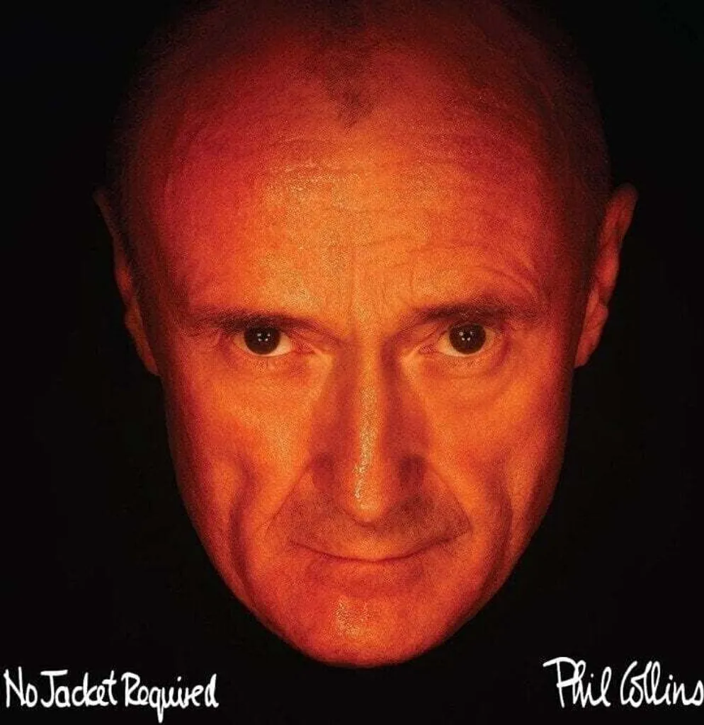 Vinyle Transparent Phil Collins No Jacket Required Édition Limitée