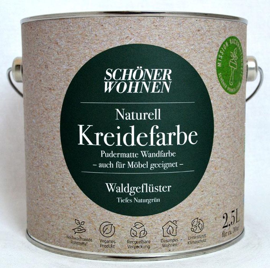 Naturell Kreidefarbe Waldgeflüster 2,5 l Produktbild 