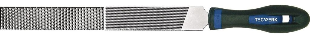 Feilraspel DIN 7261 Lnge 200 mm Querschnitt 20 x 5 mm Hieb 1 2K-Ergo