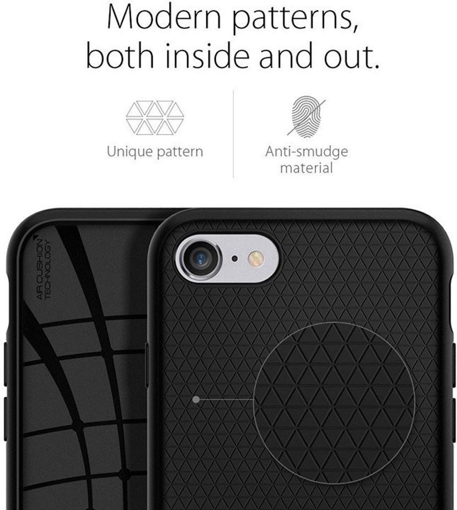 Spigen Liquid Air, czarny - iPhone 7/8/SE (2020) Zdjęcie produktu 3