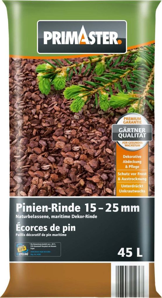 Primaster Pinienrinde 15-25 mm 45 L Produktbild 