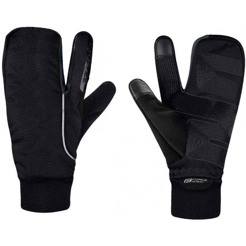 FORCE Winter Handschuhe HOT RAK PRO 3+1, -5 °C bis 0 °C : Größe - XXL Größe: XXL