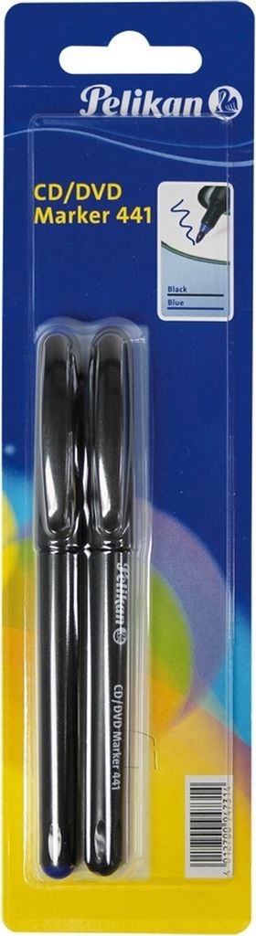 CD/DVD-Marker 441 sortiert Blister Inhalt 2 Stück Packung mit 10 Stück