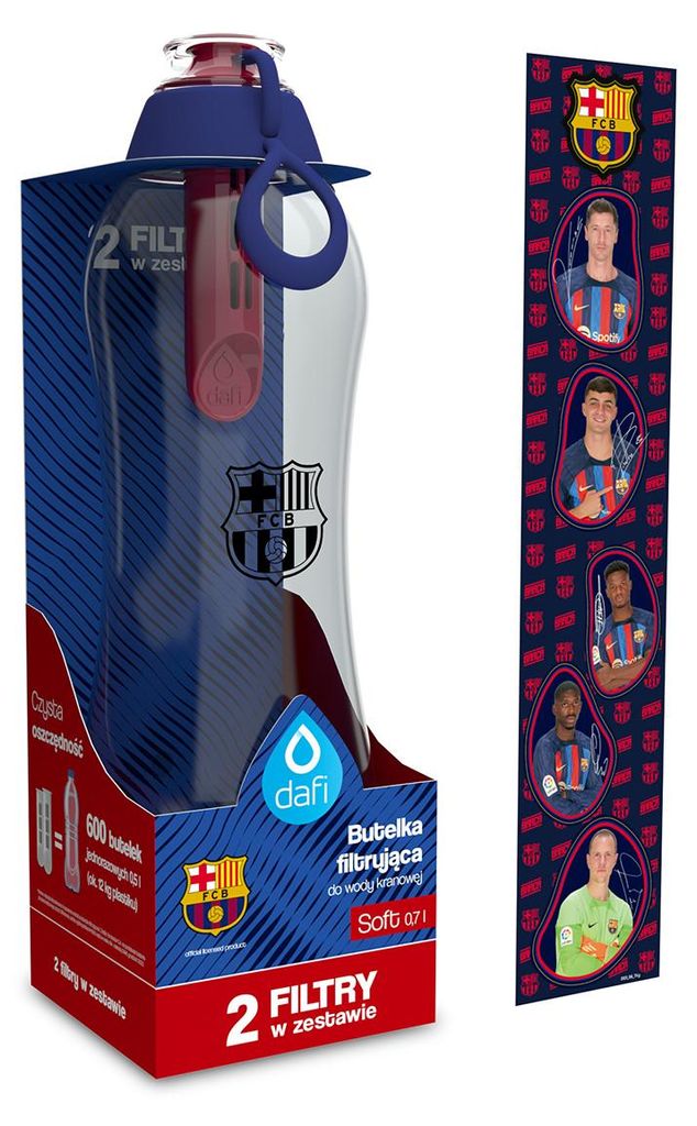 Butelka filtrująca Dafi SOFT FC Barcelona 0,7 l Barca 2 Zdjęcie produktu 