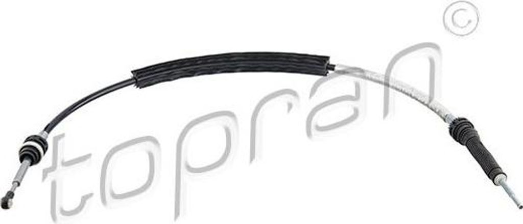 TOPRAN 117 853 Seilzug Schaltgetriebe für VW POLO (9N)