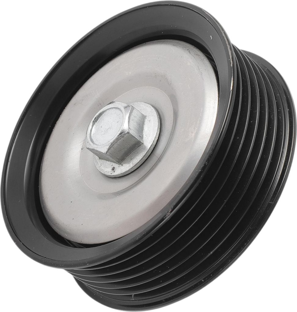 Antriebsriemenspannrolle für Nissan X-Trail 2007-2014 Keilrippenriemenspannrolle Leerlauf No.11925EA00A Kunststoff Schwarz 1 Stück