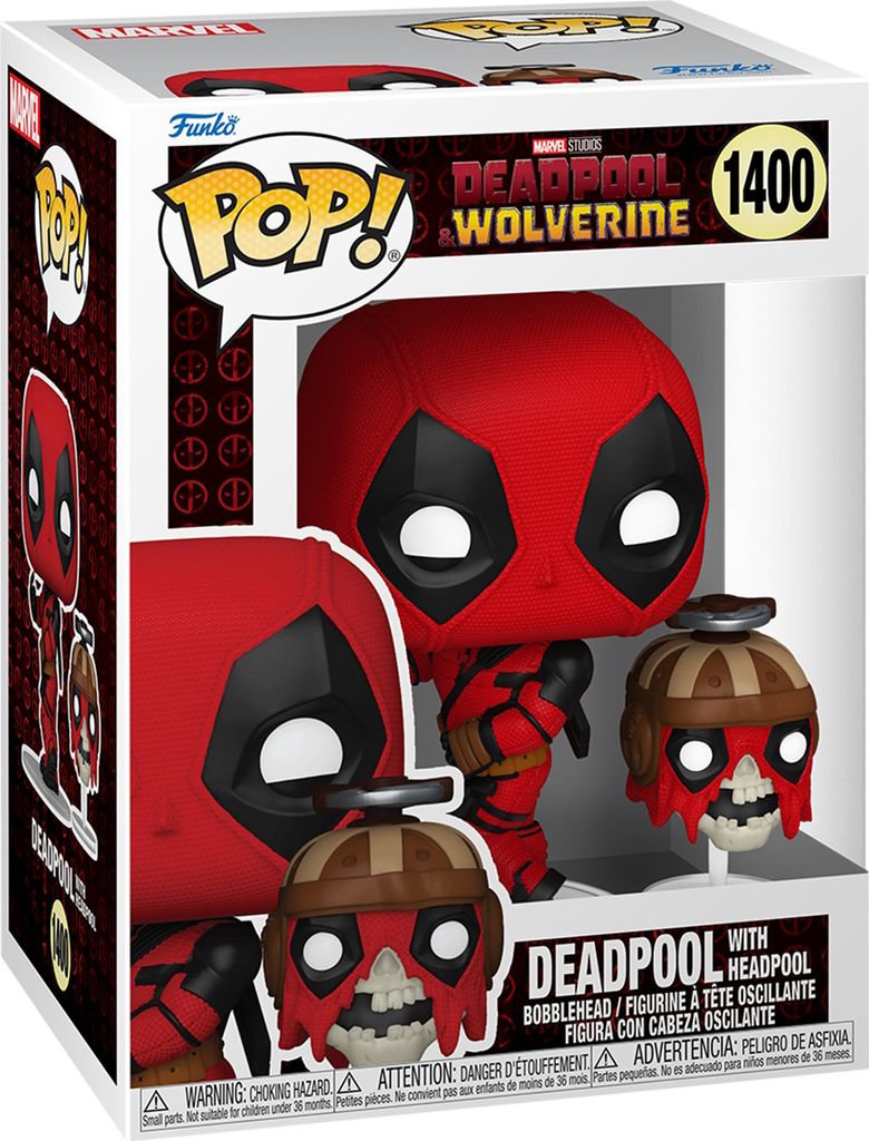 Deadpool & Wolverine - Deadpool with Headpool 1400 - Funko Produktbild 