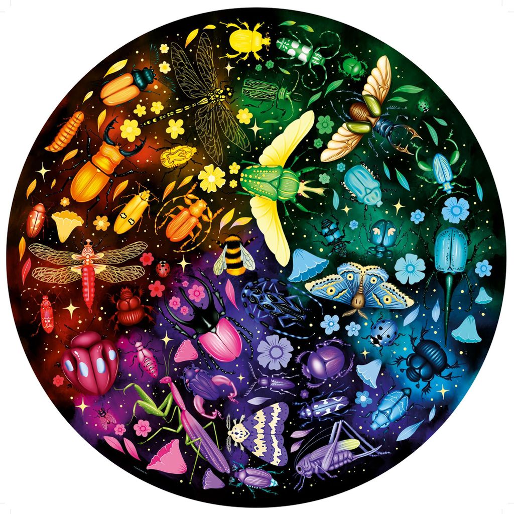 RAVENSBURGER Rundpuzzle Circle of Colours: Die Welt der Produktbild 