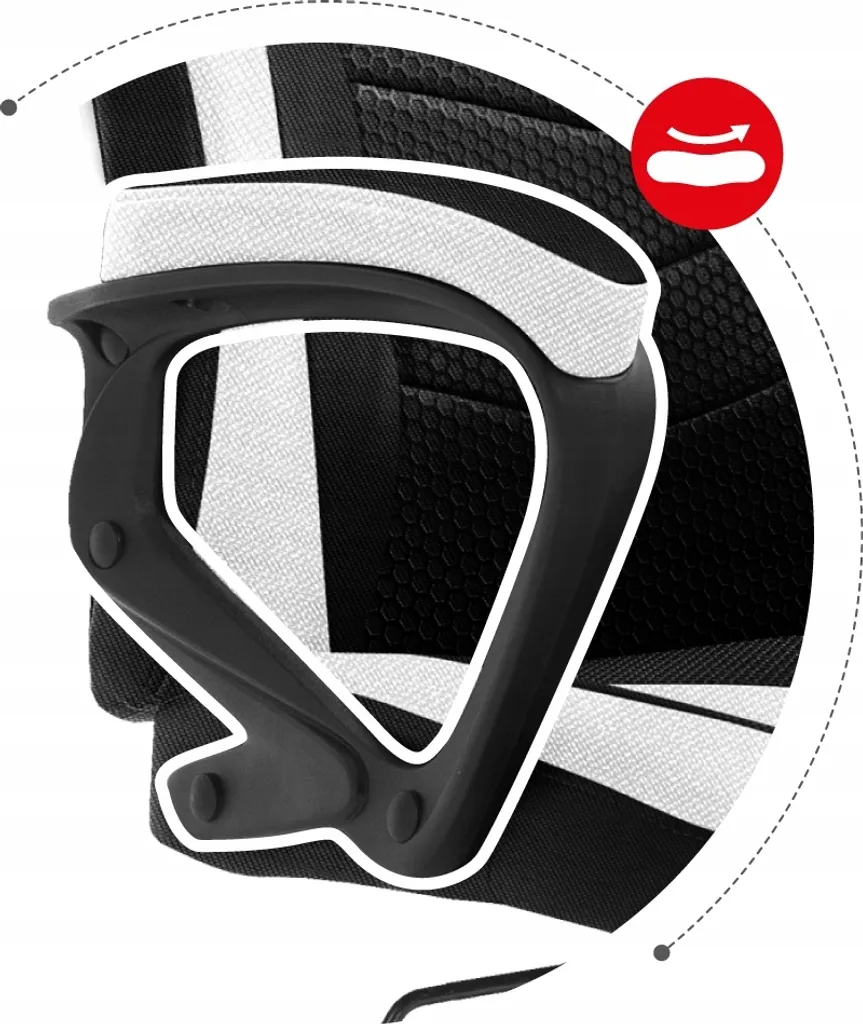 Huzaro Force 2.5 White Mesh Gaming Chair - 28