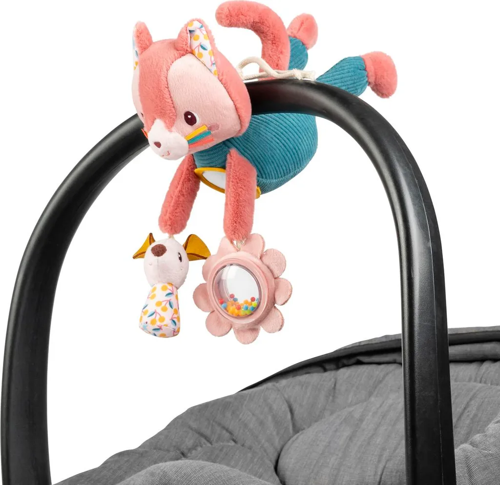 Jeanne Acti-nomad Lilliputiens Rosa : jouet d'éveil multi-sensoriel - 2