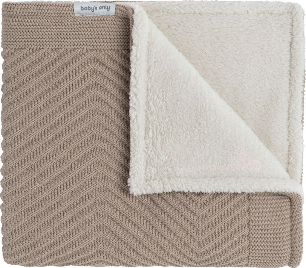 Baby's Only Babydecke teddyfutter Grace - Beige - 70x95 cm