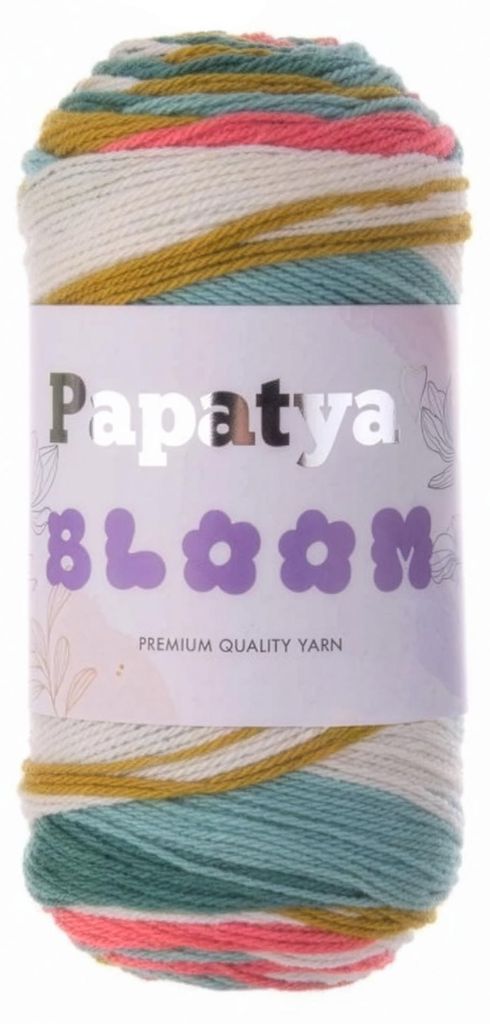 Strickgarn Papatya Bloom Farbverlauf 100g Strickgarn Häkelgarn Sommergarn