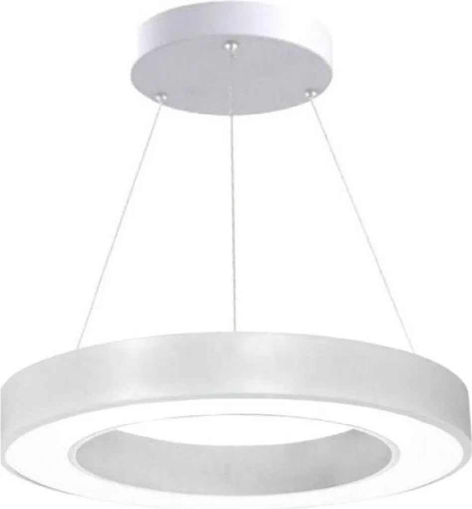 Éclairage LED Bureau et Salon 36W - Kit Plafonnier 50cm avec Suspension