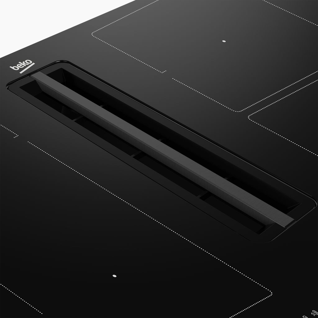 Beko HIXI 84700 UF, Schwarz, Integriert, 80 cm, Produktbild 