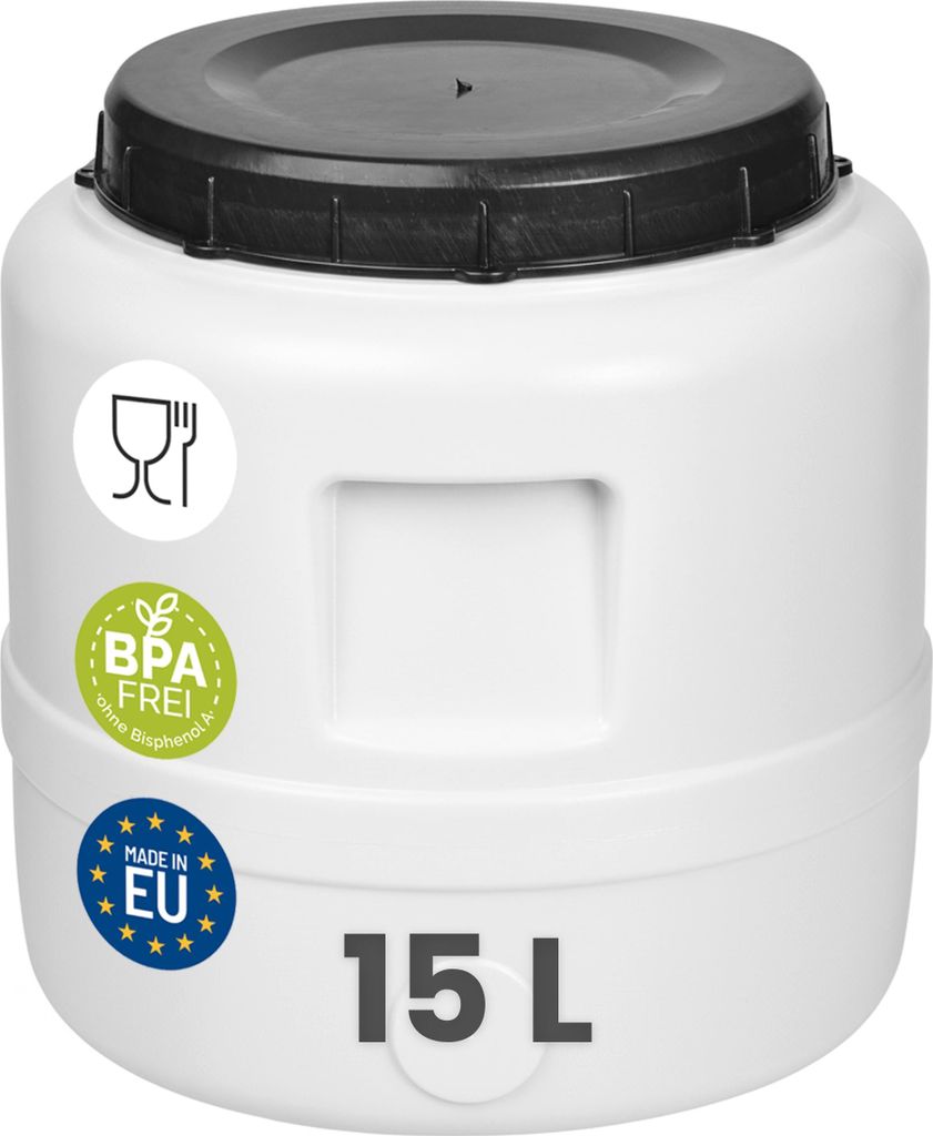 Garronda 15L Fût à col large Fût d'ensilage Fût à Image du produit 