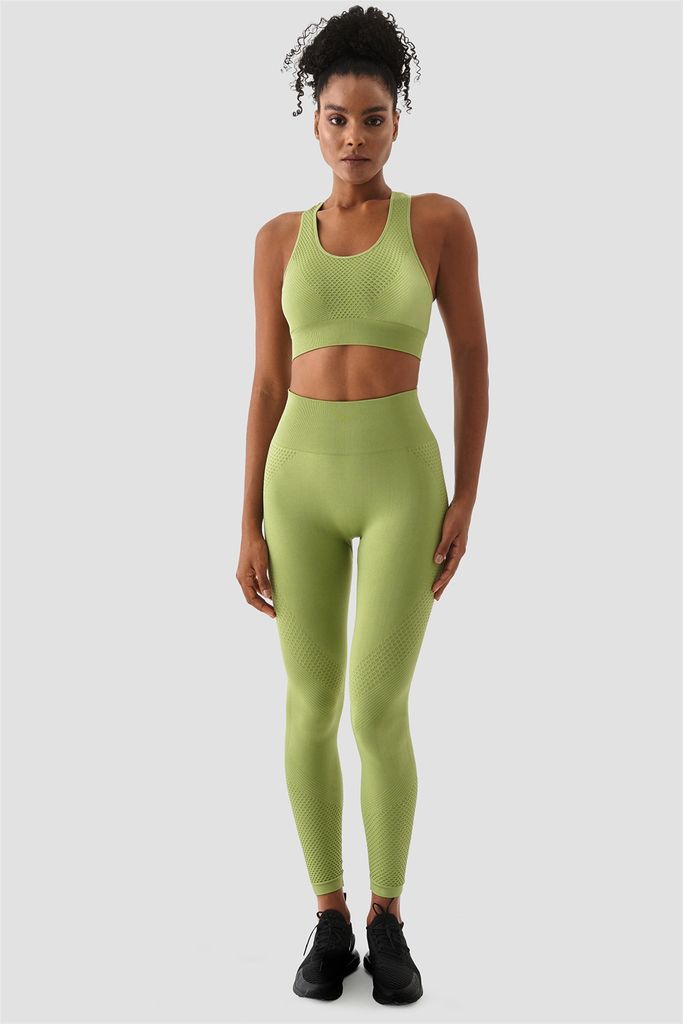 Rhea Hoch taillierte nahtlos Sport Leggings
