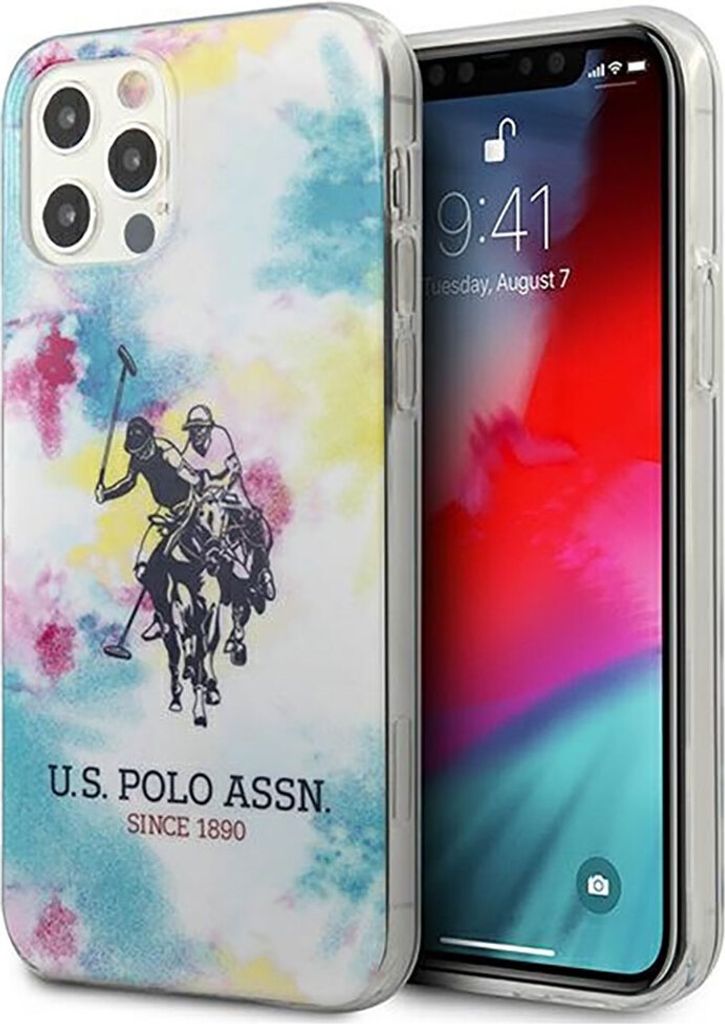 U.S Polo, Hülle iPhone 12 / 12 Pro Tie Dye ultra robuste Produktbild 