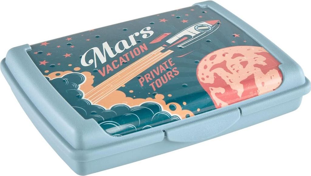 keeeper Brotdose carla mini "Space Tour" nordic blue