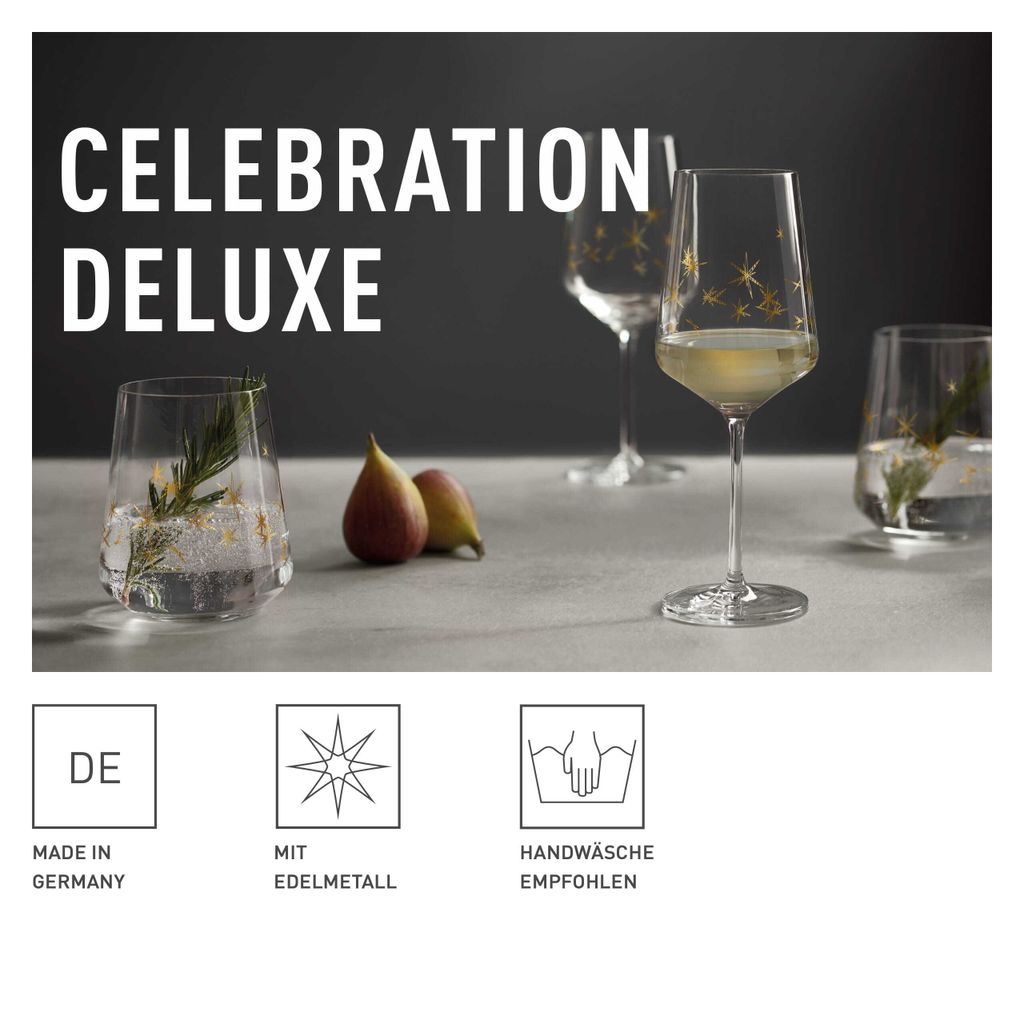 CELEBRATION DELUXE WEIßWEIN- UND WASSERGLAS-SET #1 VON ROMI Produktbild 7