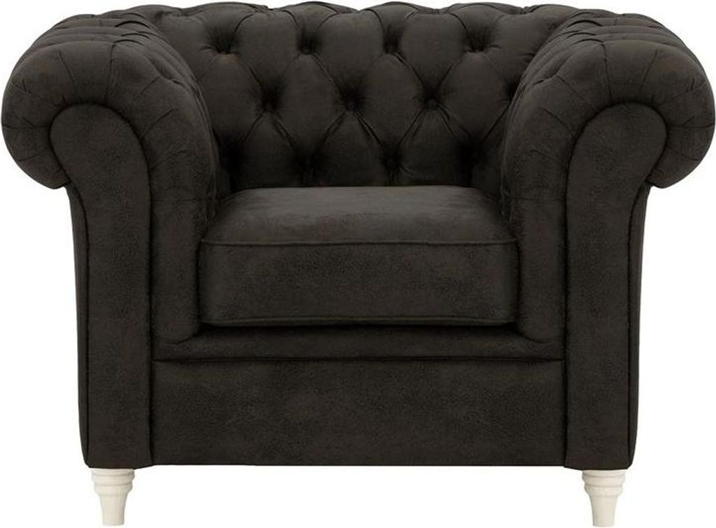 Sessel Chesterfield-Madagaskar 16-white