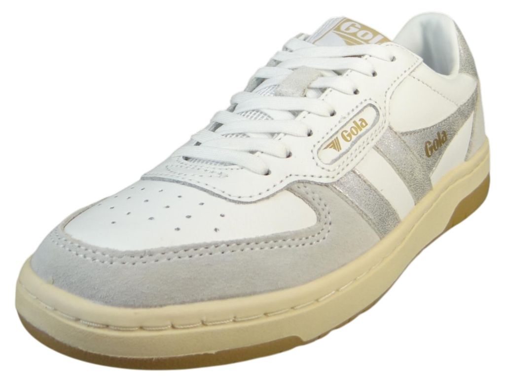 Gola Damen Low Sneaker Hawk CLB336 Low Top CLB336 Weiß