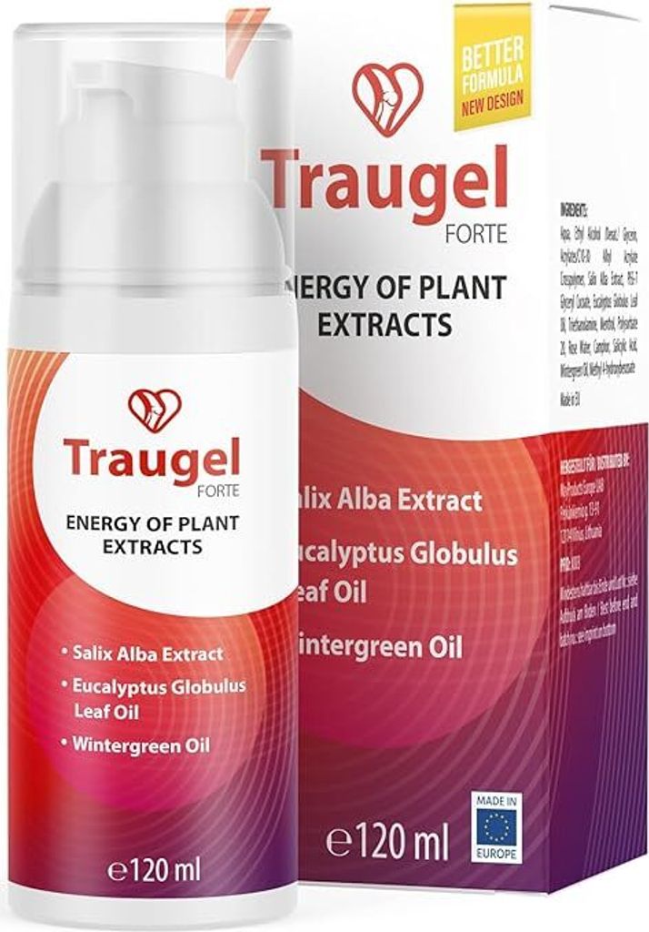 Traugel Forte Gel - Energy of plant extracts - zur äußeren Anwendung - 120 ml Inhalt 1x
