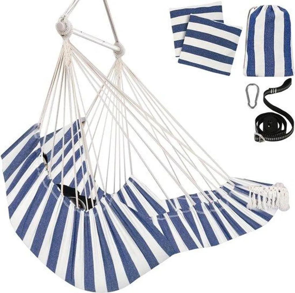 Hamac suspendu avec repose-pieds contre le mal de dos - Kit complet