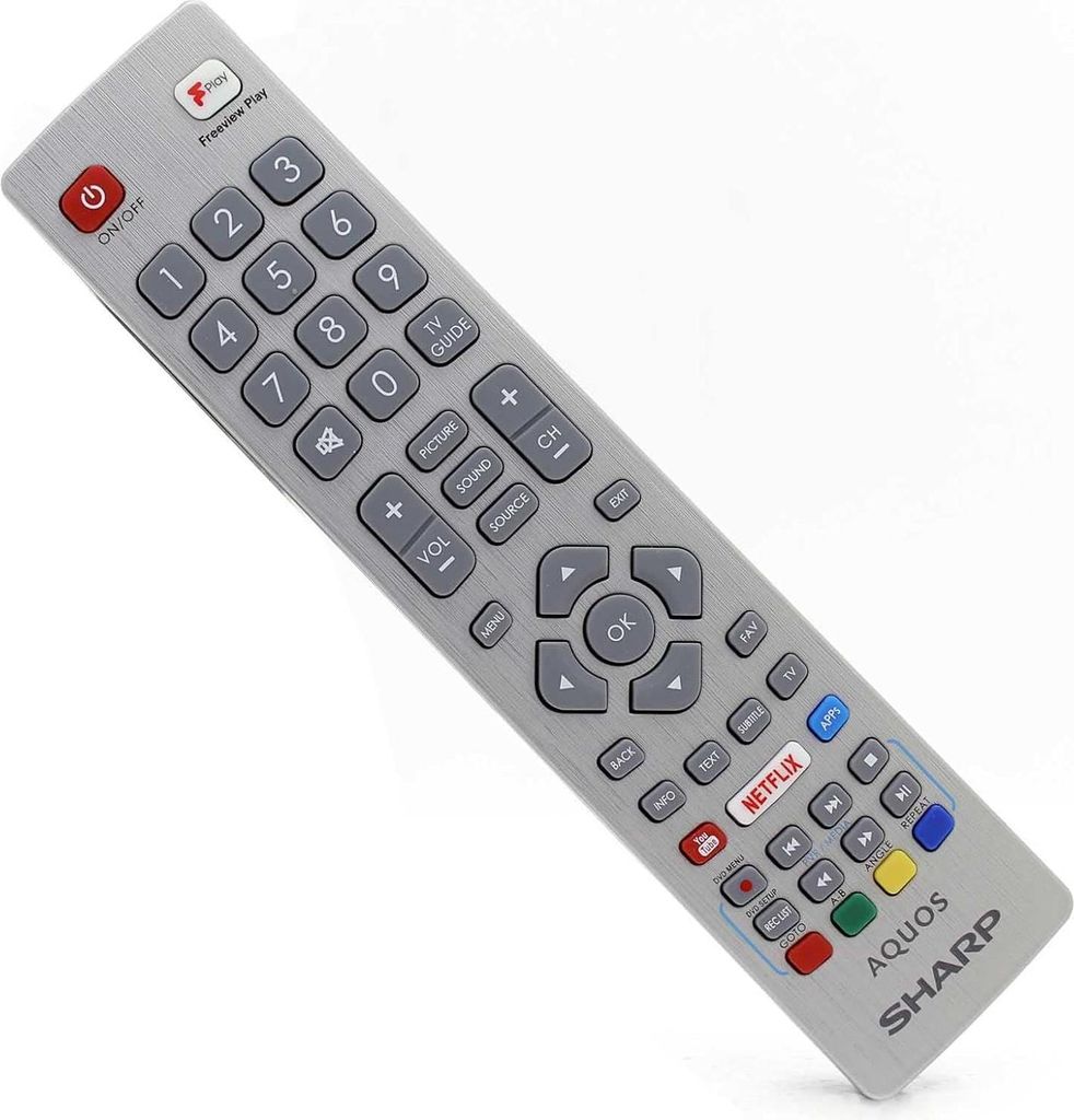 Original Sharp TV Fernbedienung SHW/RMC/0121 für Aquos UHD Produktbild 