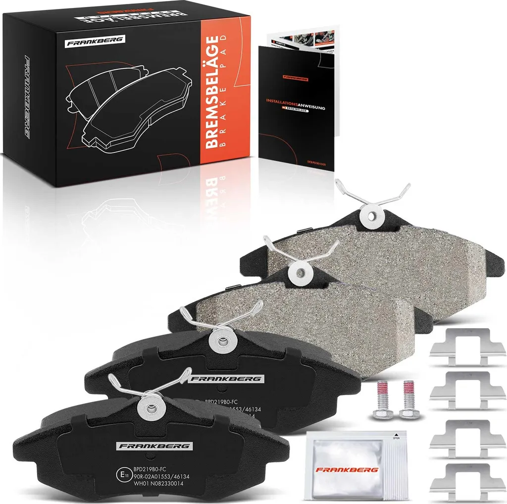 Plaquettes de Frein Avant Haute Performance pour Citroën C2 C3 1.1 1.4L