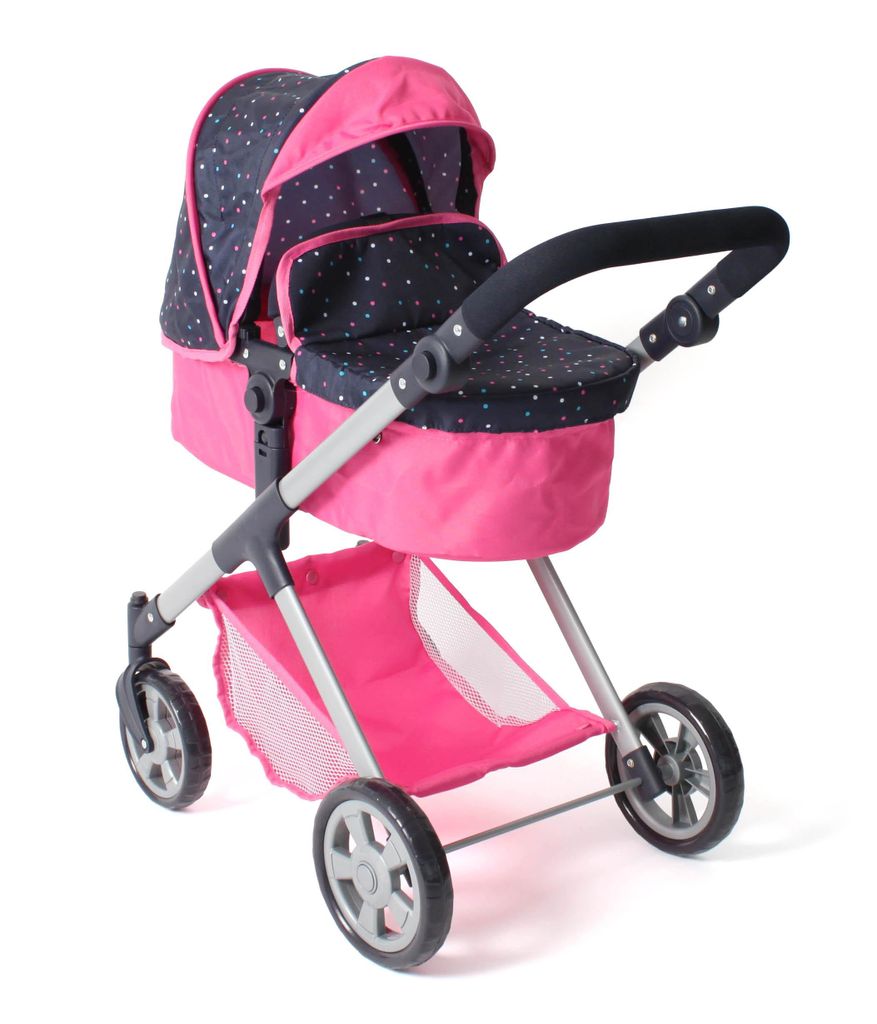 BAYER CHIC 2000 Puppenwagen Kombi MILA 567-84 in Konfetti, Produktbild 