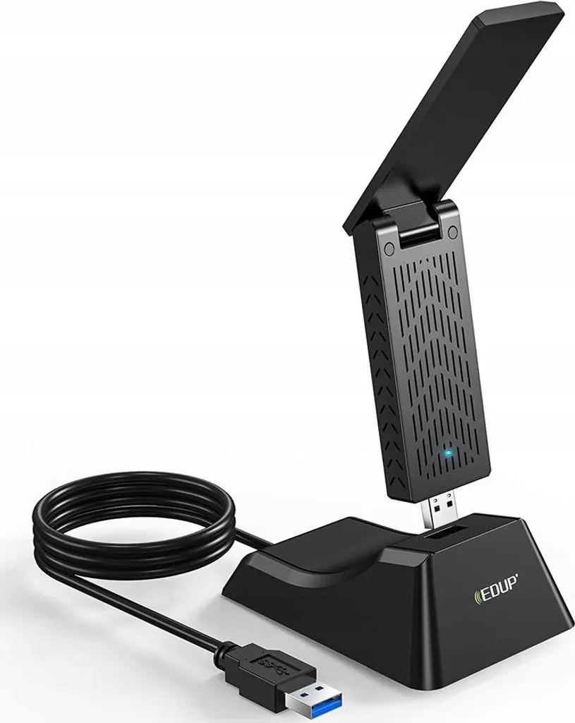 Carte réseau WiFi 6 USB EDUP EP-AX1675GS Adaptateur sans fil AX1800